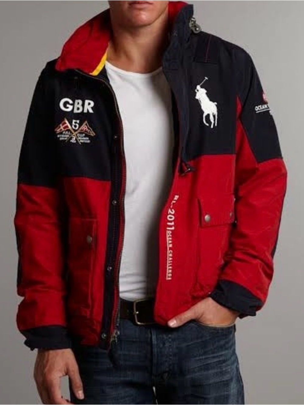 Polo Ralph Lauren Ocean Challenge, 2011 GBR Sailing Nautical Jacket